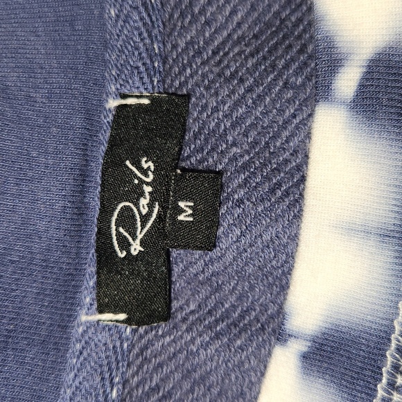 Rails Theo Sweatshirt in Sapphire Tie Dye Size M - Picture 8 of 14